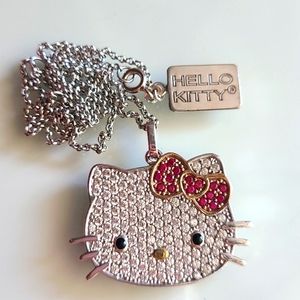 Sterling Silver Dimonique Authentic Hello Kitty Necklace